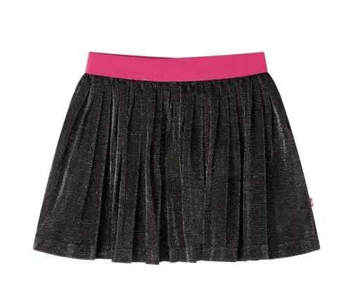 Laste Plisseeritud Seelik Sädelusega, Tumesinine, 92