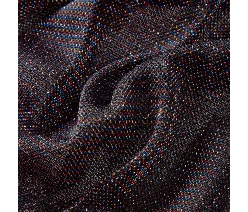 Laste Plisseeritud Seelik Sädelusega, Tumesinine, 92