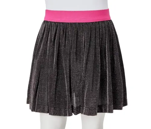 Laste Plisseeritud Seelik Sädelusega, Tumesinine, 92