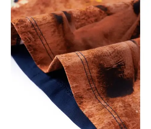 Vaikiška Suknelė Ilgomis Rankovėmis, Tamsiai Mėlyna, 128 Dydžio