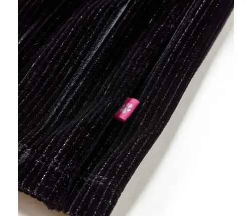 Laste Plisseeritud Seelik Lureksiga, Must, 92