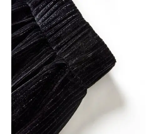 Laste Plisseeritud Seelik Lureksiga, Must, 92