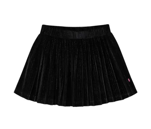 Flisēti Bērnu Svārki Ar Lureksu, Melni, 104