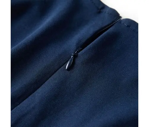 Vaikiška Suknelė Ilgomis Rankovėmis, Tamsiai Mėlyna, 128 Dydžio