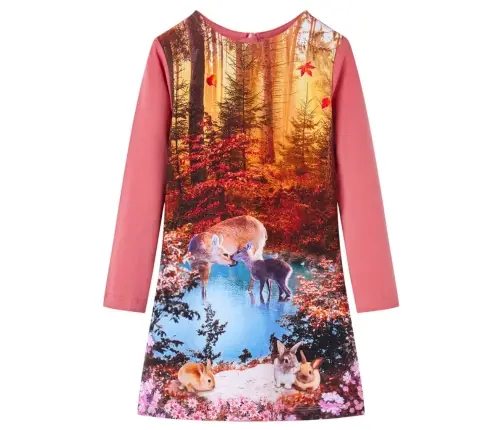 Bērnu Kleita Ar Garām Piedurknēm, Vecrozā, 104