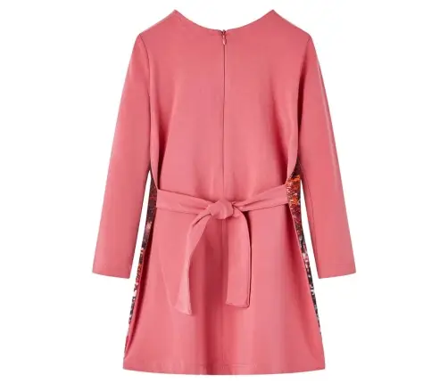 Pikkade Varrukatega Laste Kleit, Vanaroosa, 140