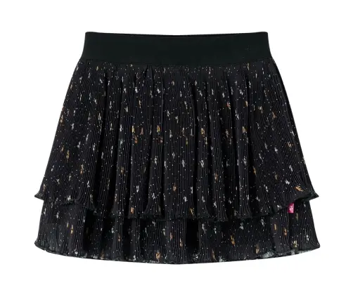 Bērnu Svārki Ar Volāniem, Melni, 116