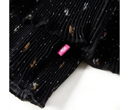 Bērnu Svārki Ar Volāniem, Melni, 116