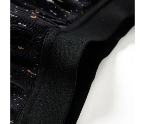 Bērnu Svārki Ar Volāniem, Melni, 128