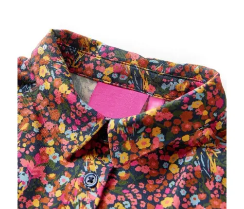 Bērnu Kleita Ar Garām Piedurknēm, Krāsaina, 116