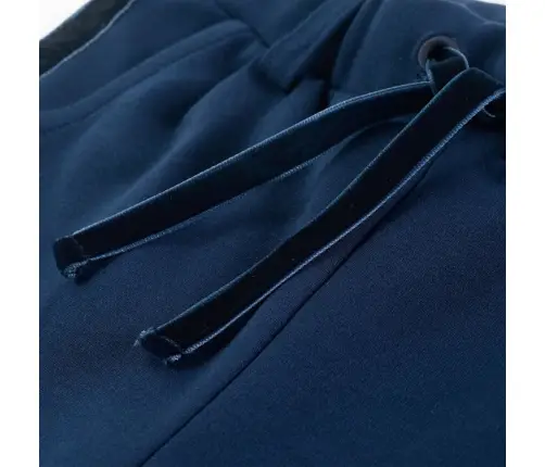 Vaikiškos Kelnės Su Juodomis Juostomis, Tamsiai Mėlynos, 116 Dydžio