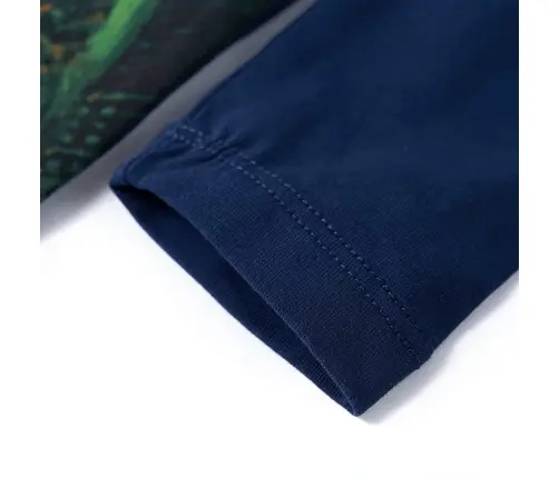 Bērnu Kleita Ar Garām Piedurknēm, Tumši Zila, 116