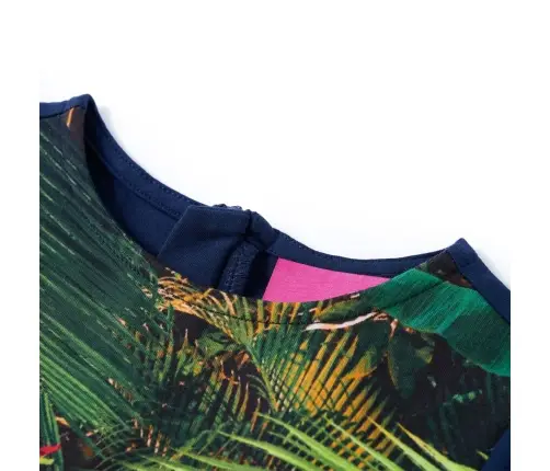 Bērnu Kleita Ar Garām Piedurknēm, Tumši Zila, 128