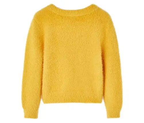 Bērnu Džemperis, Adīts, Dzeltenbrūns, 92