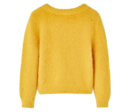 Bērnu Džemperis, Adīts, Dzeltenbrūns, 116