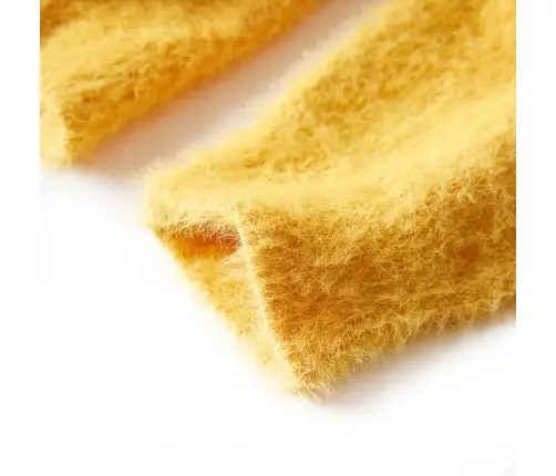 Bērnu Džemperis, Adīts, Dzeltenbrūns, 140