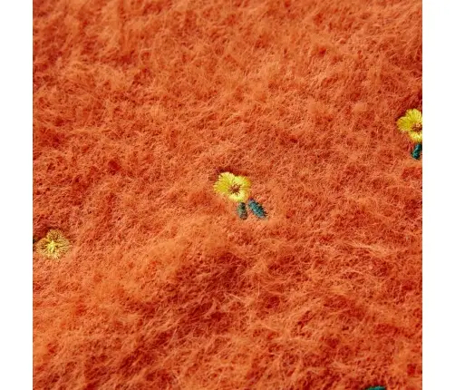 Vaikiškas Megztinis, Degintos Oranžinės Spalvos, Megztas, 92 Dydžio