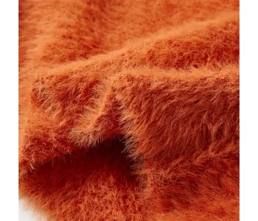 Laste Kampsun, Kootud, Tumeoranž, 128