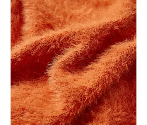 Laste Kampsun, Kootud, Tumeoranž, 128