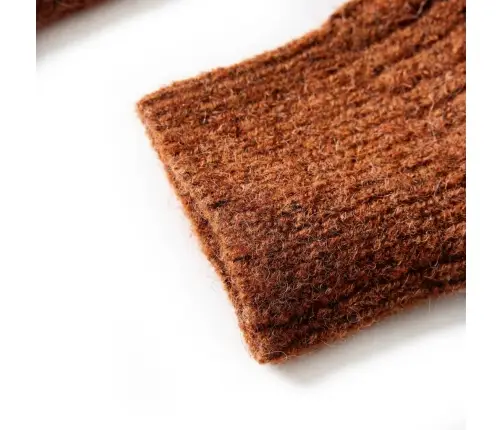 Laste Kardigan, Kootud, Konjakipruun, 128