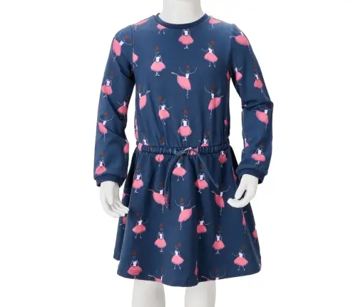 Bērnu Kleita, Tumši Zila, 116