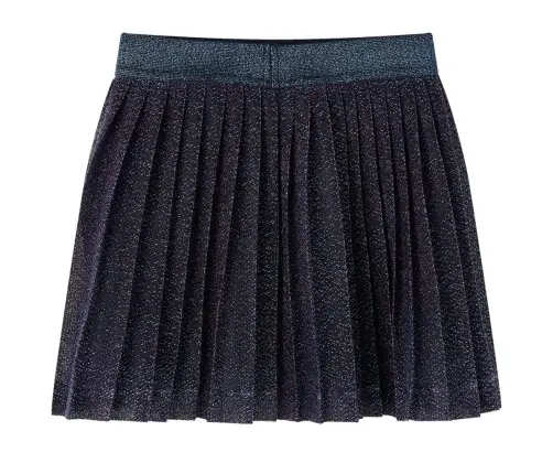 Bērnu Svārki Ar Fliteriem, Tumši Zili, 104