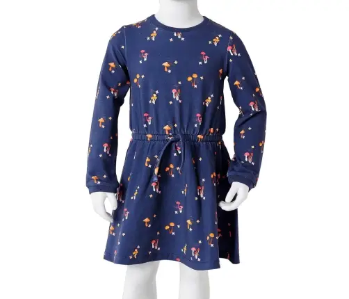 Bērnu Kleita, Tumši Zila, 140