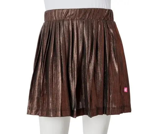 Bērnu Svārki Ar Fliteriem, Brūna, 92