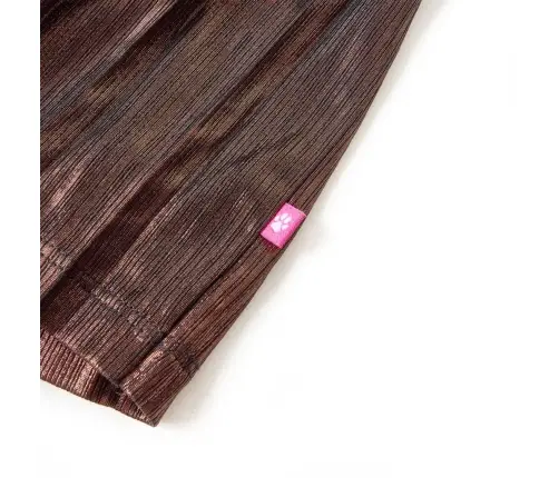 Bērnu Svārki Ar Fliteriem, Brūna, 116