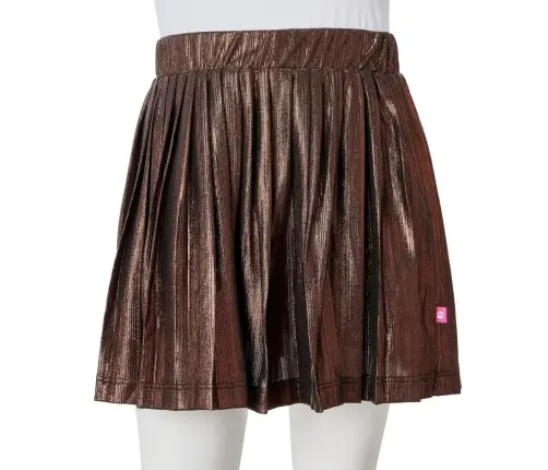 Bērnu Svārki Ar Fliteriem, Brūna, 116