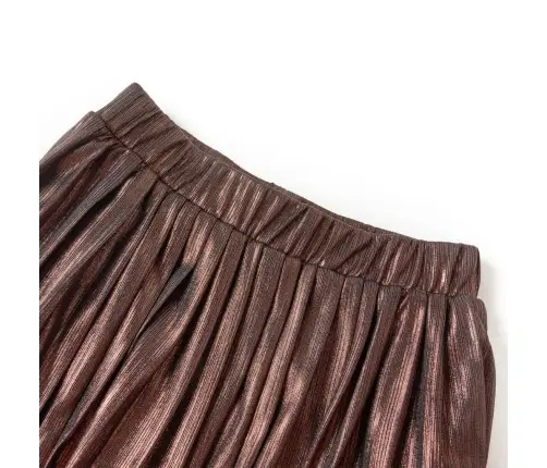 Bērnu Svārki Ar Fliteriem, Brūna, 128