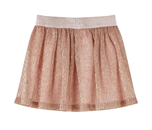 Vaikiškas Sijonas Su Blizgučiais, Švelnios Rožinės Spalvos, 92 Dydžio