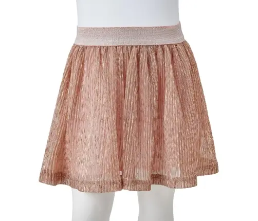 Vaikiškas Sijonas Su Blizgučiais, Švelnios Rožinės Spalvos, 92 Dydžio