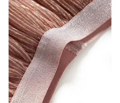 Bērnu Svārki Ar Fliteriem, Maigi Rozā, 128