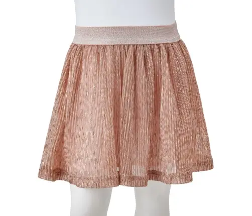 Bērnu Svārki Ar Fliteriem, Maigi Rozā, 128