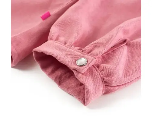 Vaikiška Palaidinė Su Apačioje Sutrauktomis Rankovėmis, Rožinė