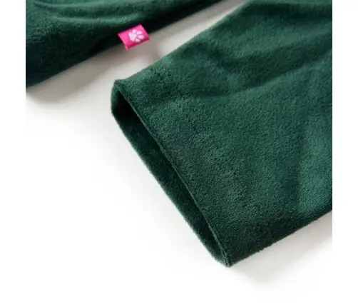 Bērnu Blūze Ar Volāniem, Tumši Zaļa, 128