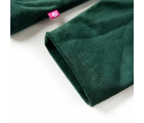 Bērnu Blūze Ar Volāniem, Tumši Zaļa, 140