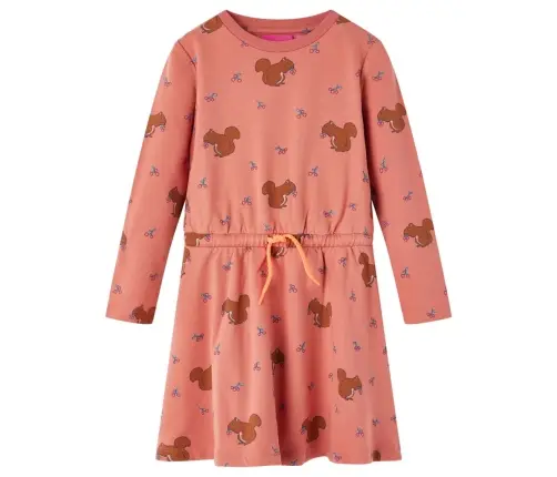 Vaikiška Suknelė, Sendintos Rožinės Spalvos, 140 Dydžio