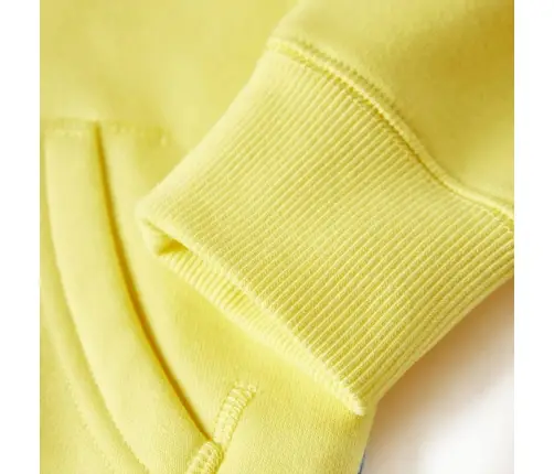 Bērnu Jaka Ar Kapuci, Gaiši Dzeltena, 92