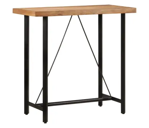 Baarilaud, 110 X 55 X 107 cm Akaatsiapuit Ja Raud