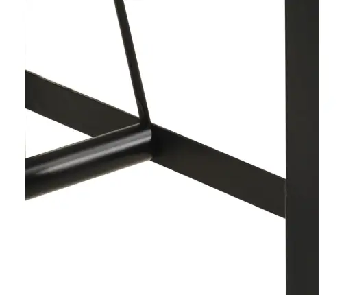 Bāra Galds, 110X55X107 Cm, Pārstrādāts Masīvkoks Un Dzelzs Vidaxl