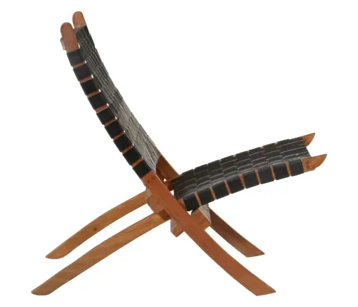 Kokkupandav Puhketool, Must, Ehtne Nahk