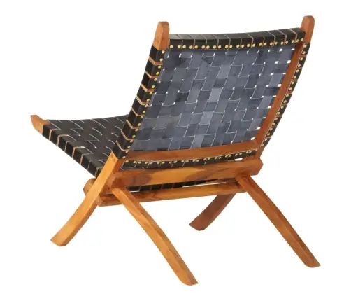 Kokkupandav Puhketool, Must, Ehtne Nahk