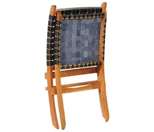 Kokkupandav Puhketool, Must, Ehtne Nahk