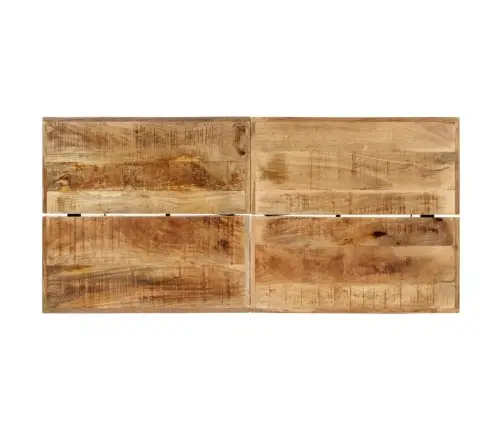 Bāra Galds, 150X70X107 Cm, Akācijas Masīvkoks Un Dzelzs Vidaxl