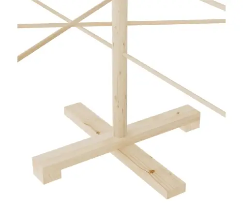 Puidust Jõulupuu Kaunistuseks, 150 cm Männipuit