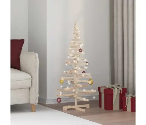 Puidust Jõulupuu Kaunistuseks, 120 cm Männipuit