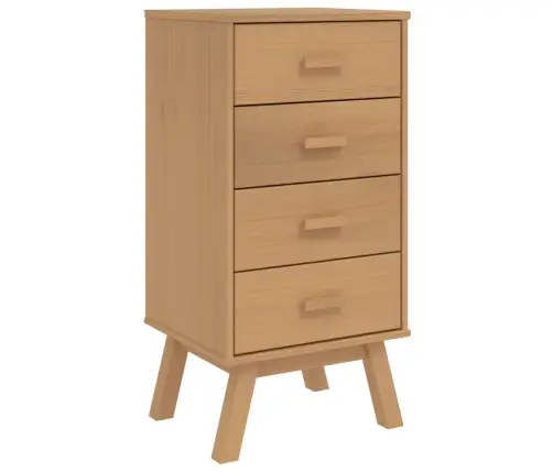 Öökapp "Olden", Pruun, Männipuit