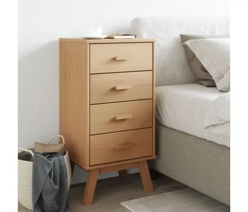 Öökapp "Olden", Pruun, Männipuit